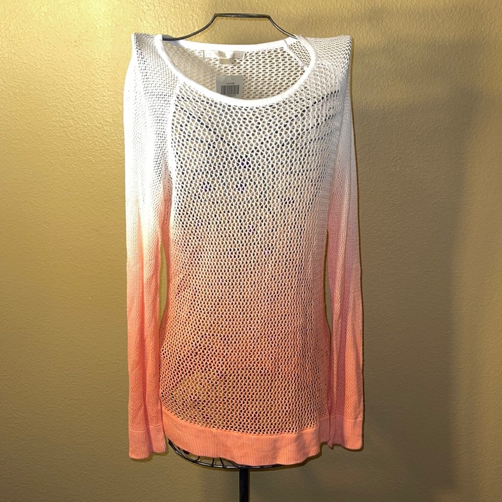 BNWT Boston Proper Mesh Pullover